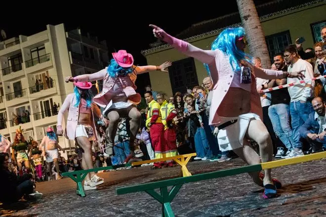 Maratón Mascarita Ponte el Tacón en el Carnaval de Puerto de la Cruz