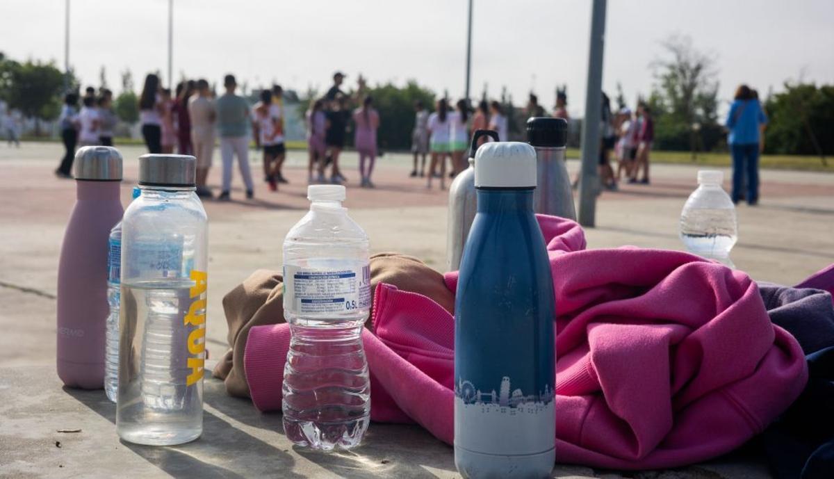 Colegio andaluz en verano.