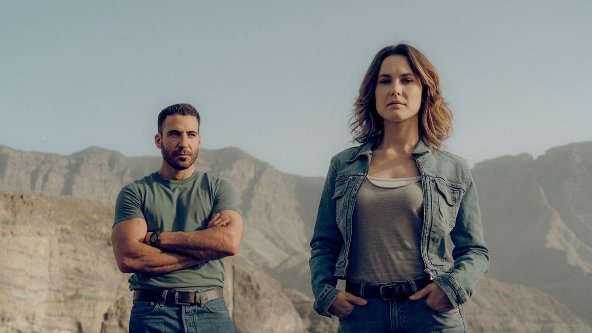 Katia Fellin y Miguel Ángel Silvestre, en plena acción