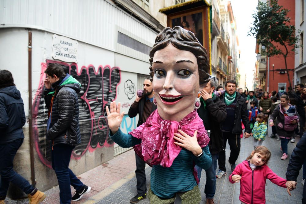 El pequeño Sant Sebastià juega en sa Riera