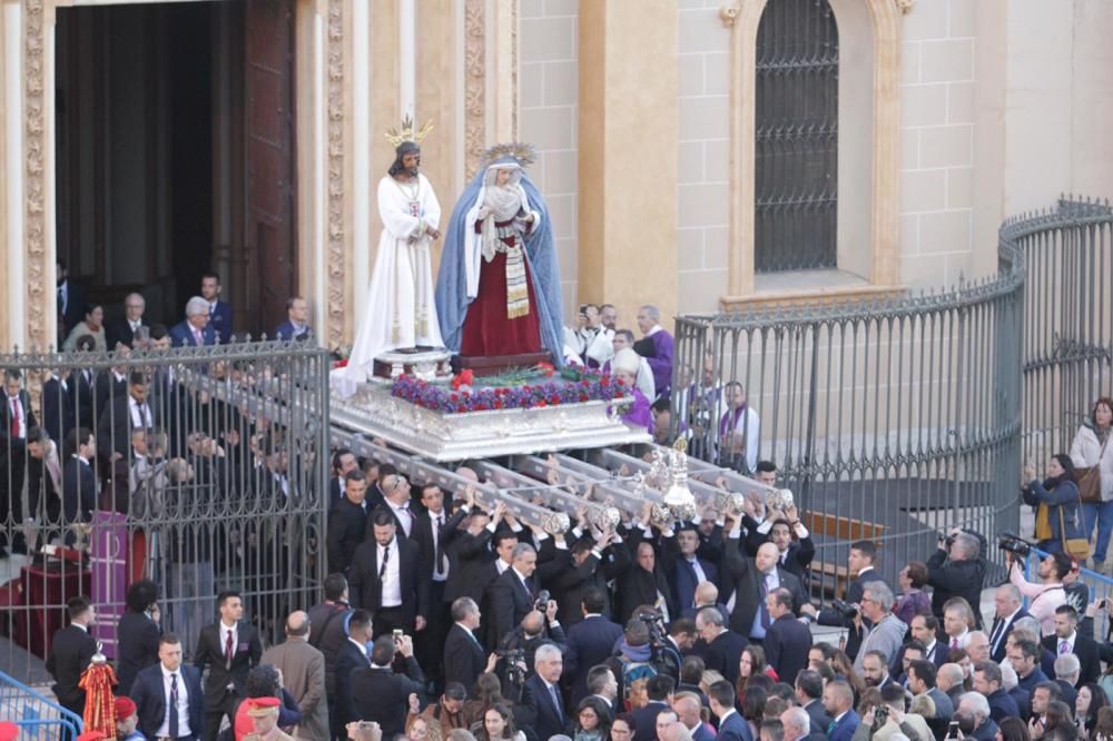 Traslado de Jesús Cautivo y Virgen de la Trinidad.