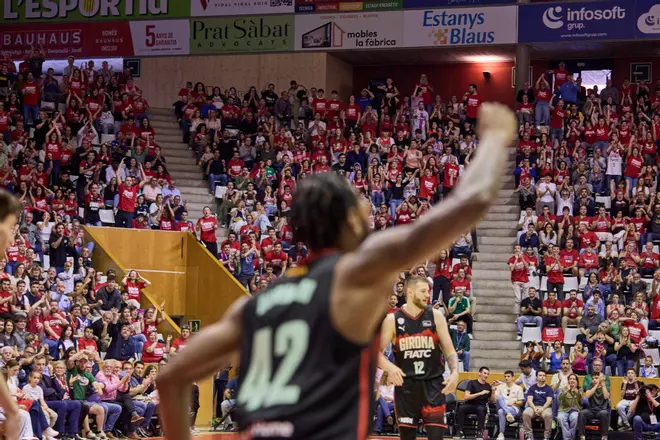 Les imatges del Bàsquet Girona -  Reial Madrid
