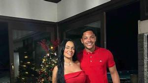 Tigrinho Vitor Roque celebró la Navidad con su familia días antes de aterrizar en Barcelona