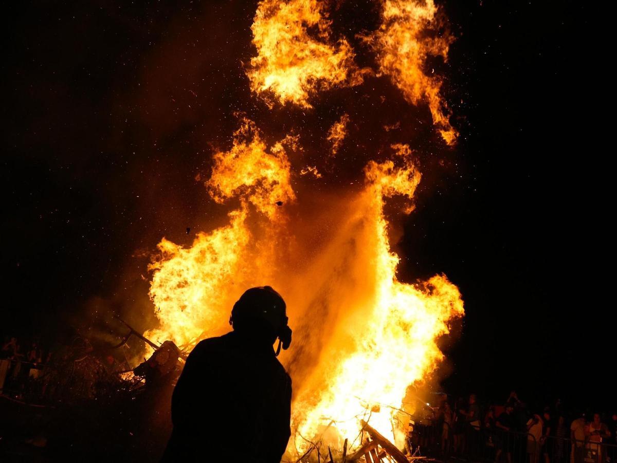 Hoguera de San Juan en Zamora