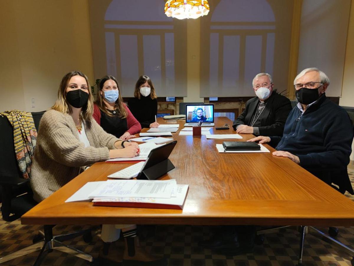 Reunión presidida por Sebastià Taltavull.