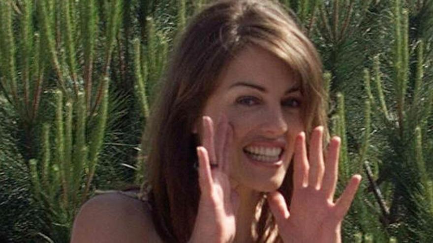 La actriz Liz Hurley.