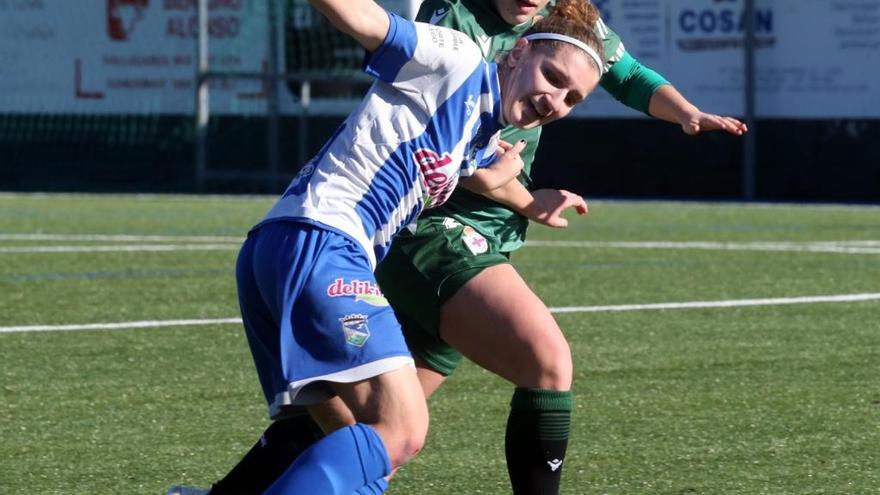 Anita, en un partido del Valladares.