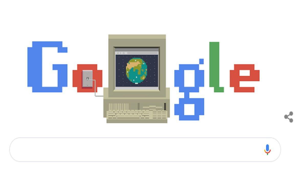 El nuevo Doodle de Google celebra el aniversario de Internet