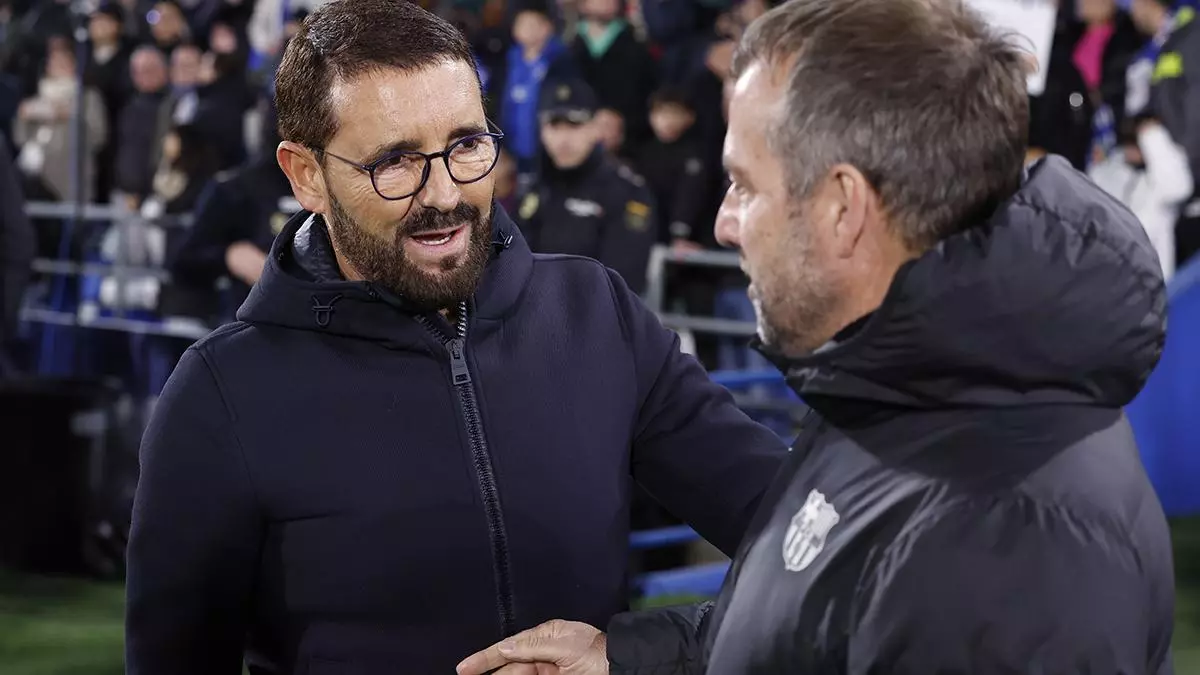 Bordalás, sobre Flick: "Debería pensar en hablar más de su equipo y no de los rivales"