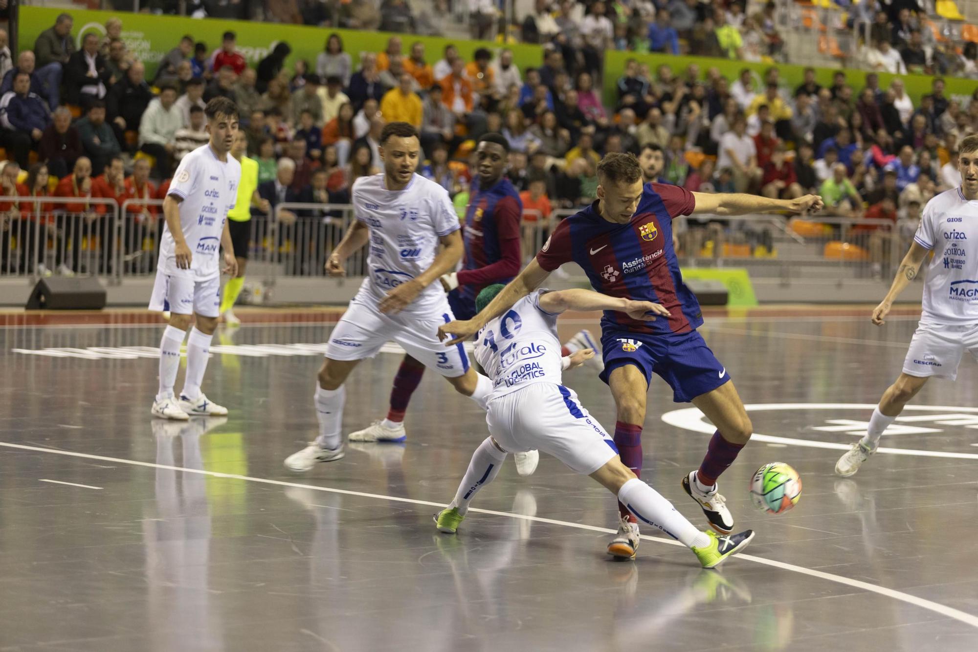 Las imágenes del Barça - Osasuna Magna en la Copa de España de Cartagena