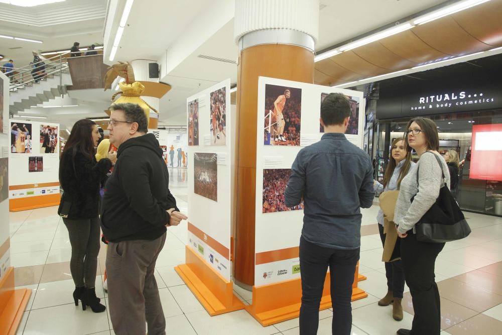 La 'Exposición' del Valencia Basket llega a Nuevo Centro