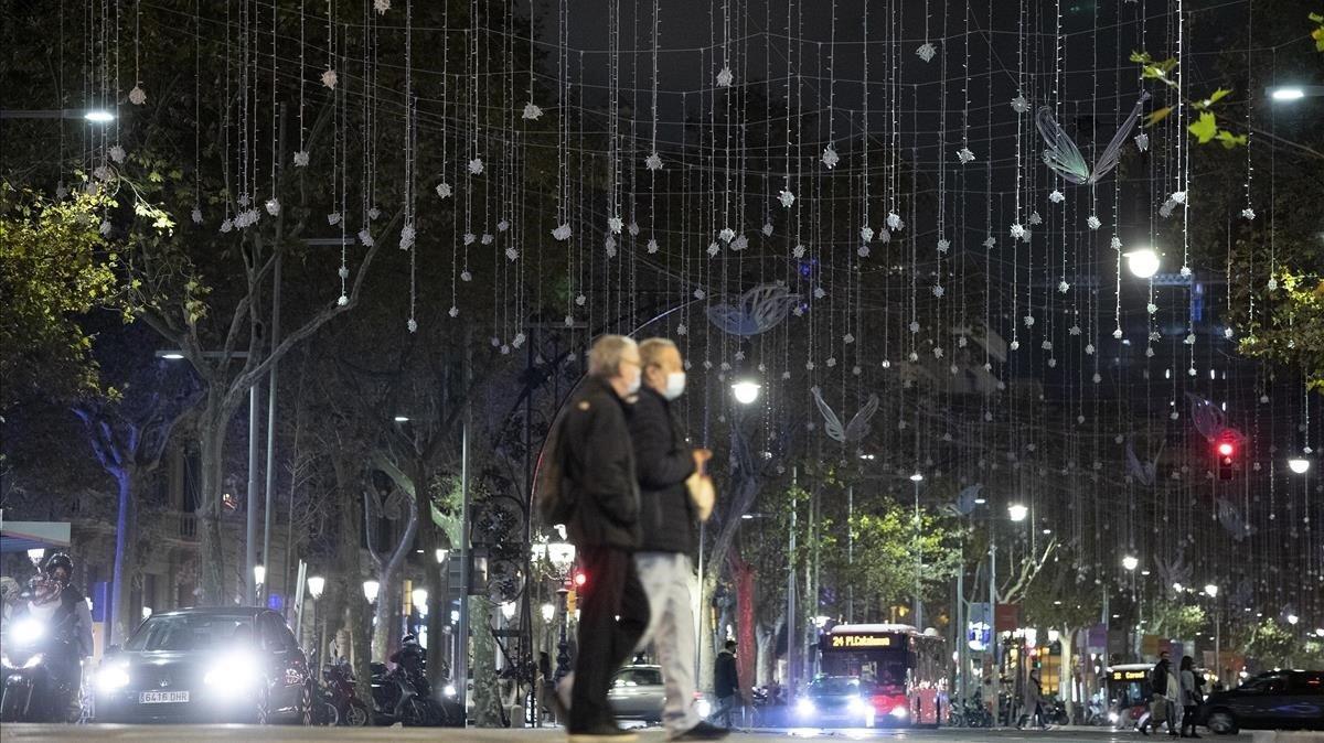 zentauroepp55997805 barcelona 26 11 2020 luces de navidad apagadas en passeig de201126225605