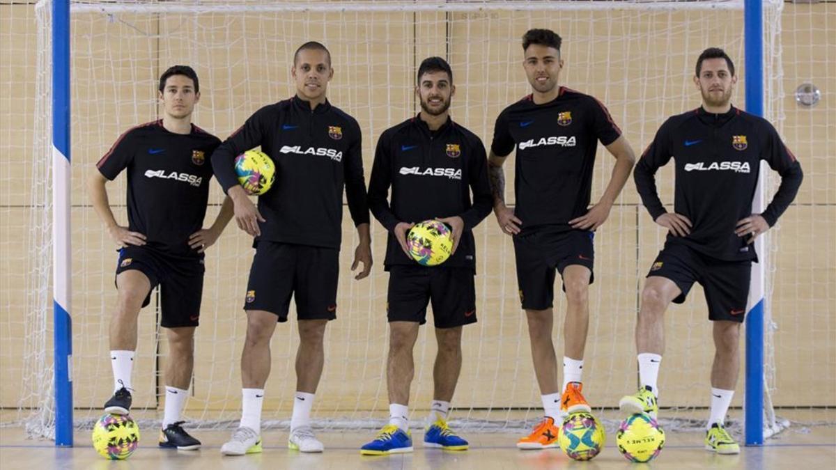 El Barça Lassa se enfrenta al Movistar en la UEFA Futsal Cup