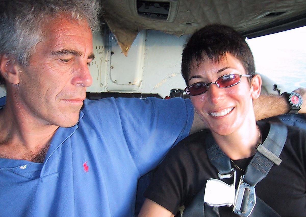 Jeffrey Epstein y Ghislaine Maxwell en una imagen de archivo.