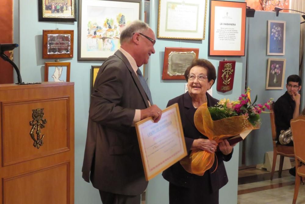 Homenaje a Mari Paz Andreu en la Sociedad Casino