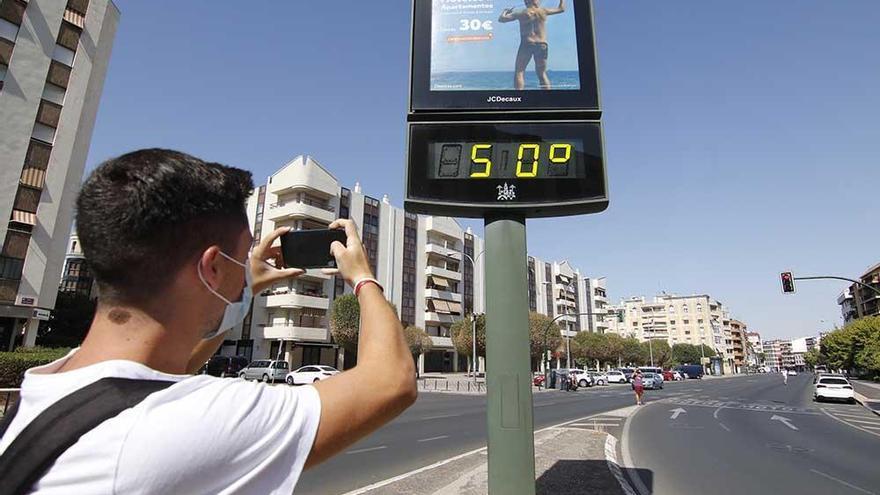 Córdoba llegó a alcanzar 43,9 grados durante el tercer julio más cálido desde que hay registros