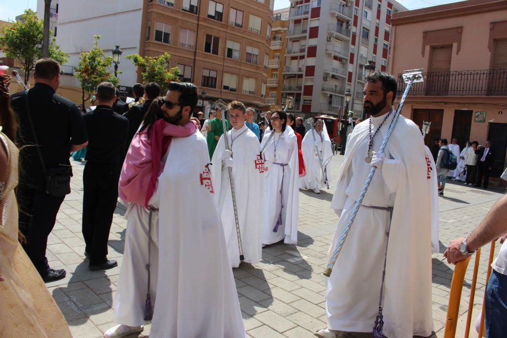 El Caragol, último acto de la Semana Santa Marinera en la Plaza de la Cruz