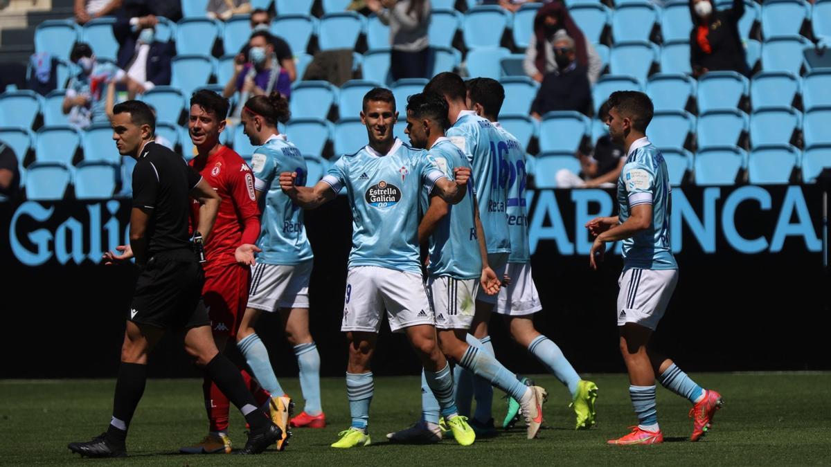 Celebración del Celta B