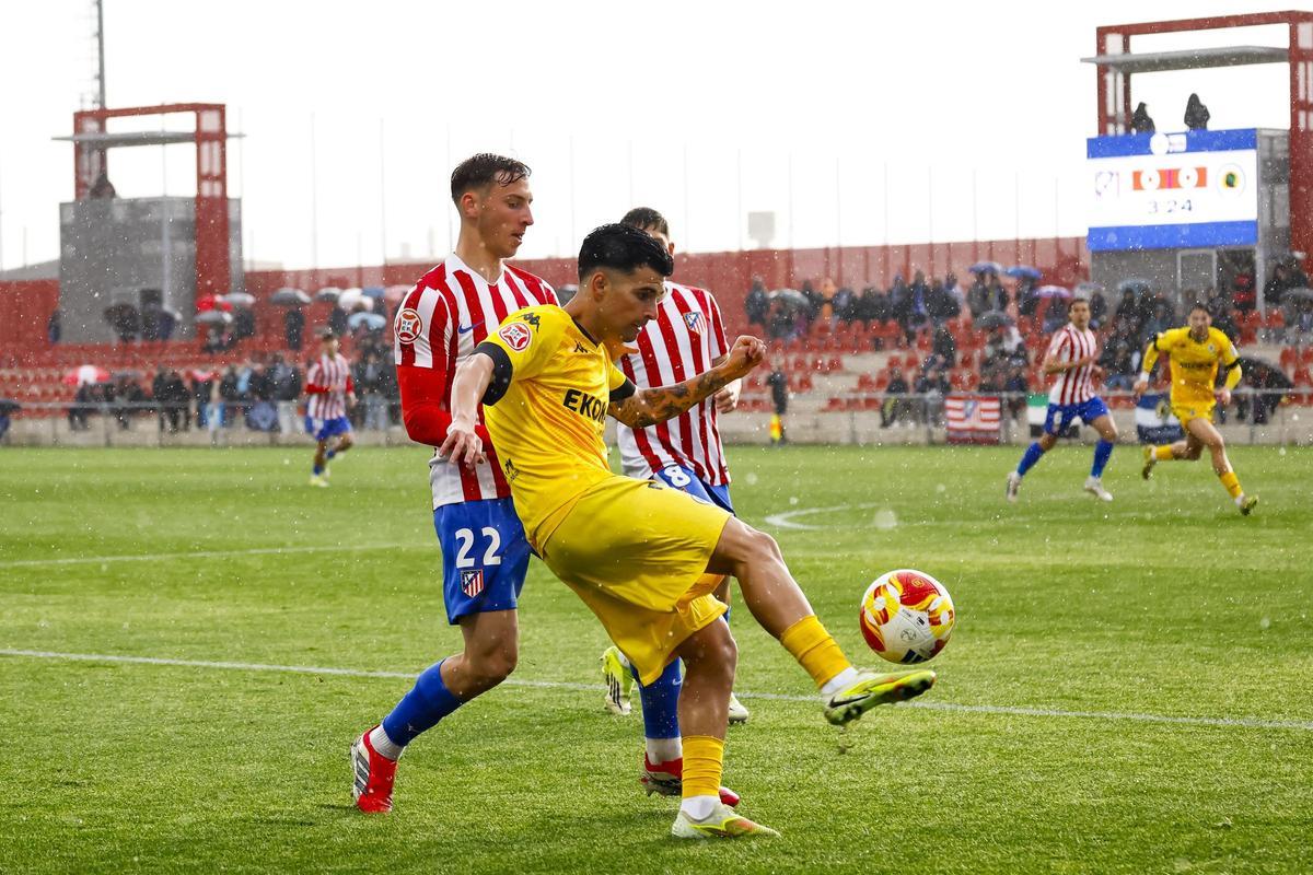 Las mejores imágenes del Atlético de Madrid B - Hércules CF
