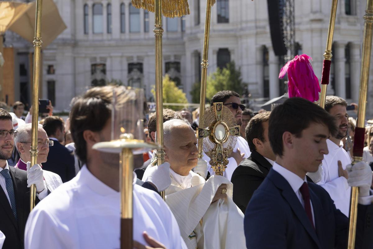 Los murcianos arropan al Papa León XIV en la jornada del domingo
