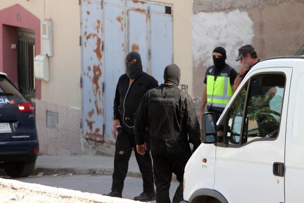 Golpe a la droga en Los Mateos - Cartagena