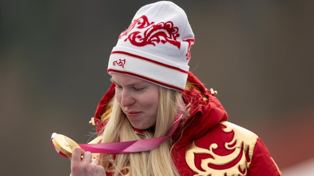 Varvara Voronchikhina ganó dos oros en los Paralímpicos de Milán-Cortina