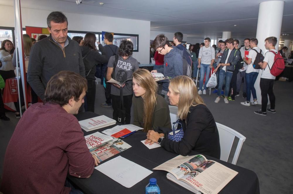 Los alumnos de Bachillerato eligen Universidad