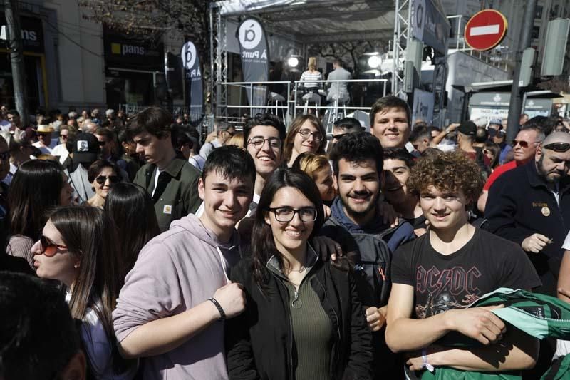 Búscate en la mascletà del 7 de marzo