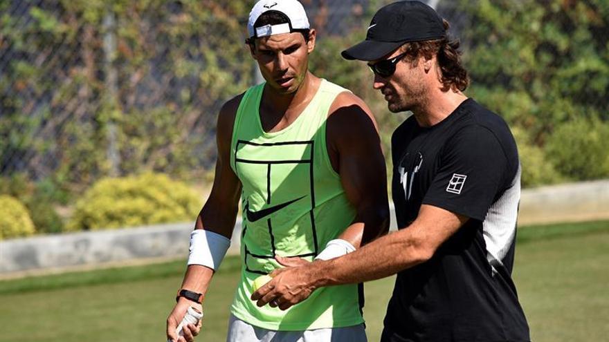 Nadal y Munar, tenis de alto nivel en la hierba del Mallorca Open