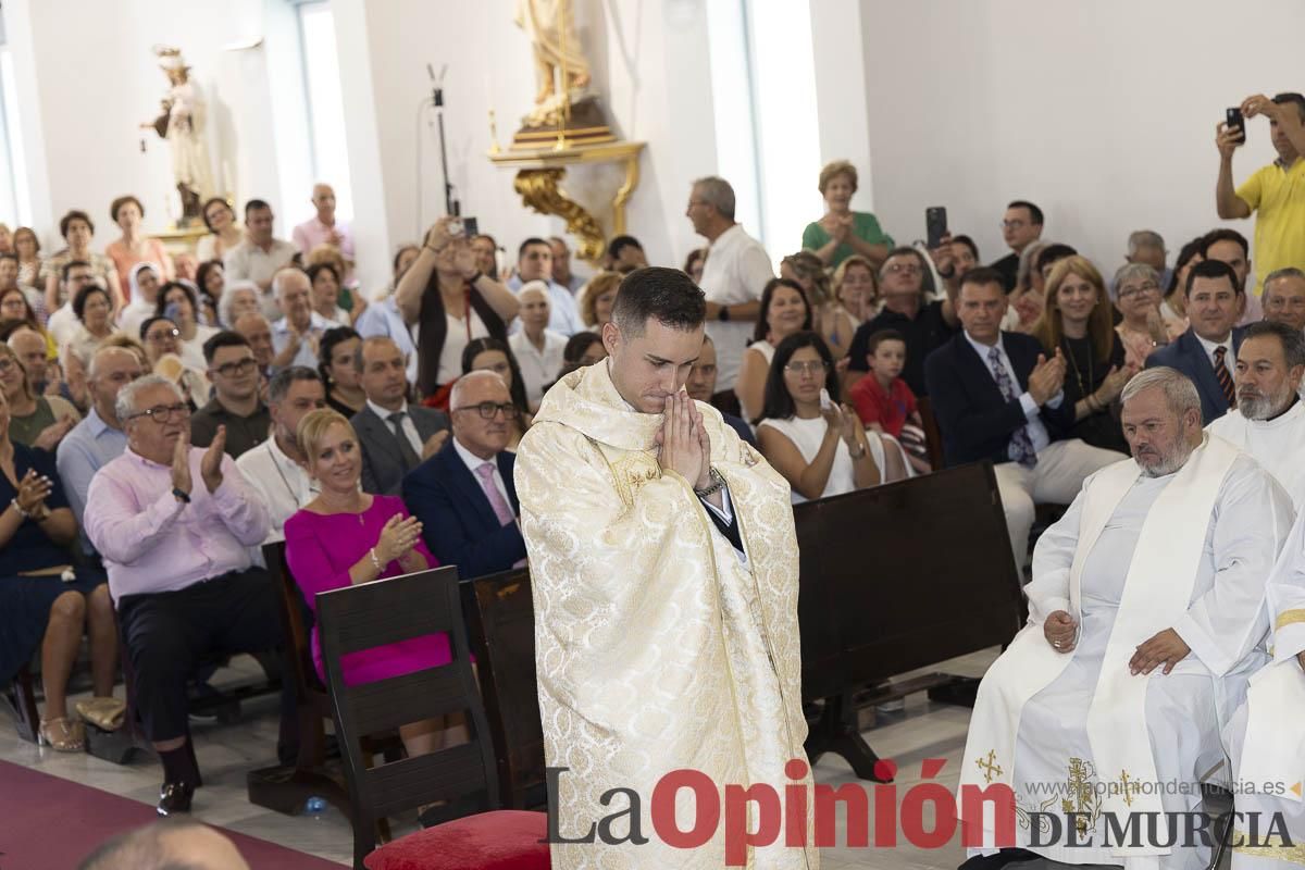 Así se ha vivido la ordenación sacerdotal de Miguel Tovar Fernández en la pedanía molinense de Torrealta