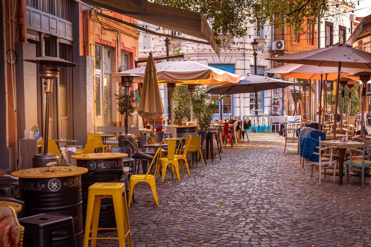 El coqueto casco antiguo de Plovdiv