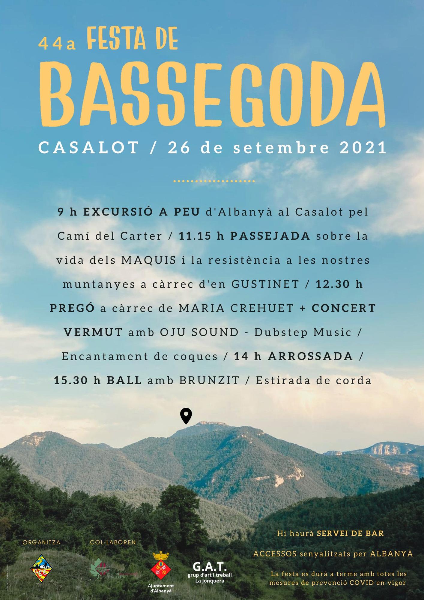 Cartell de la 44a Festa de Bassegoda