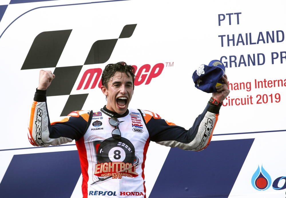 Marc Márquez conquista su sexto Mundial de MotoGP