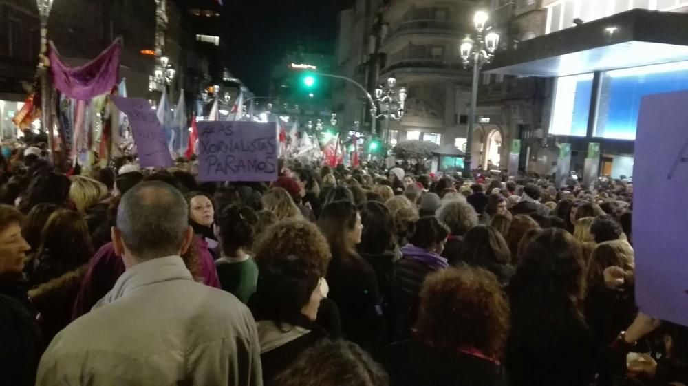 Manifestación del 8-M en Vigo