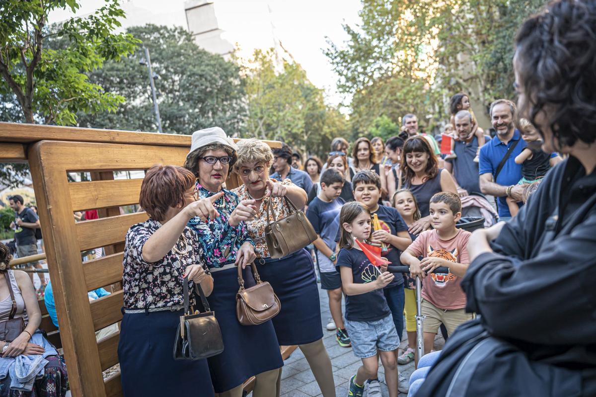 La Mercè en la superilla de Consell de Cent