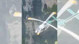 VÍDEO | Así ha sido el rescate del barranquista fallecido en Rodellar