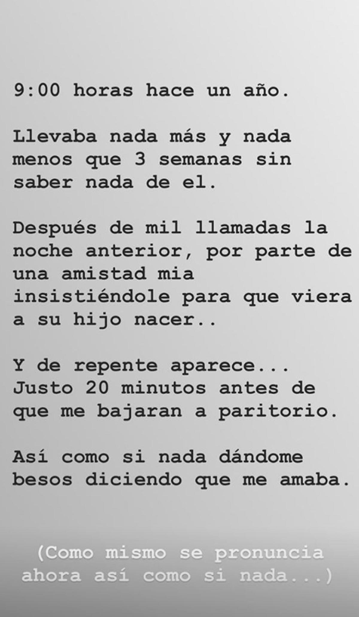 Aurah Ruiz cuenta cómo fueron los minutos antes de dar a luz