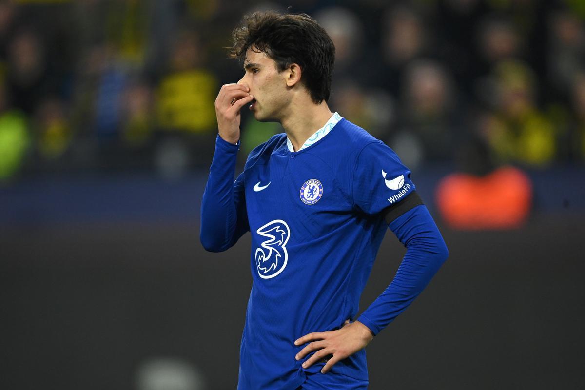 Joao Félix, con la camiseta del Chelsea