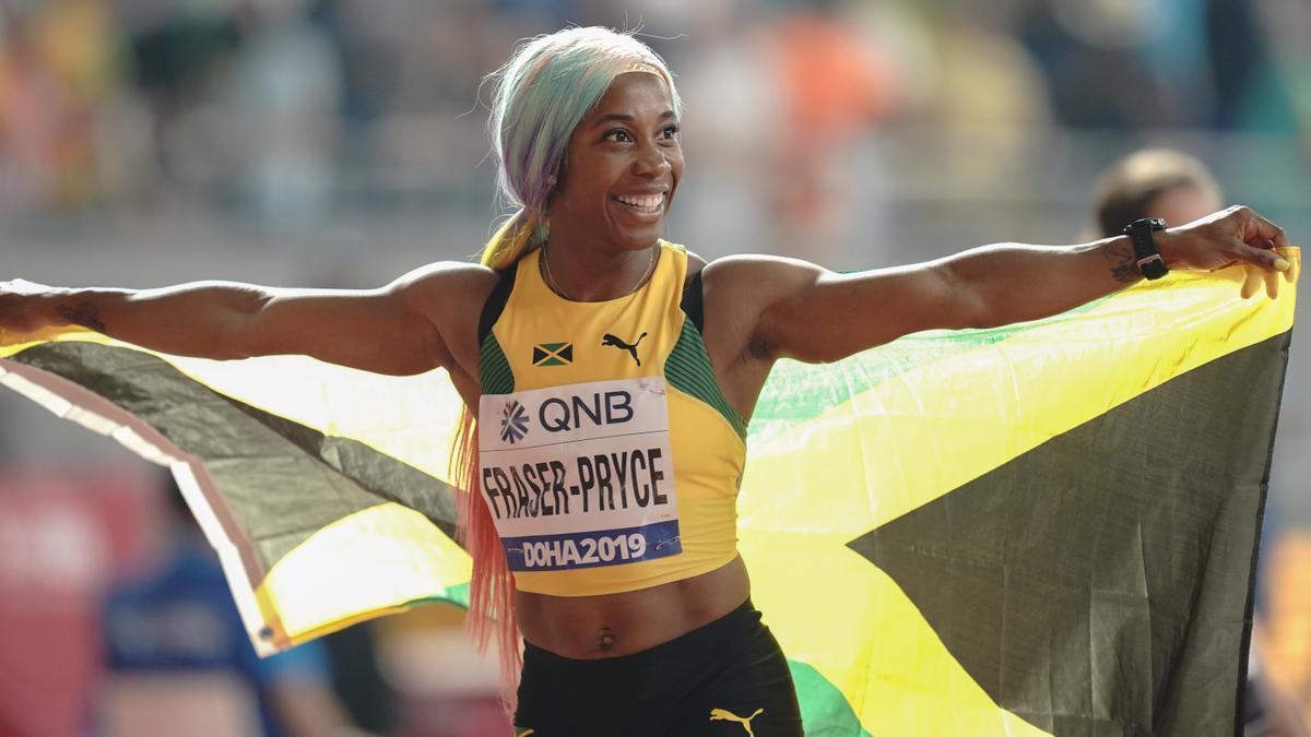 Shelly Ann Fraser Pryce, en una foto d&#039;arxiu