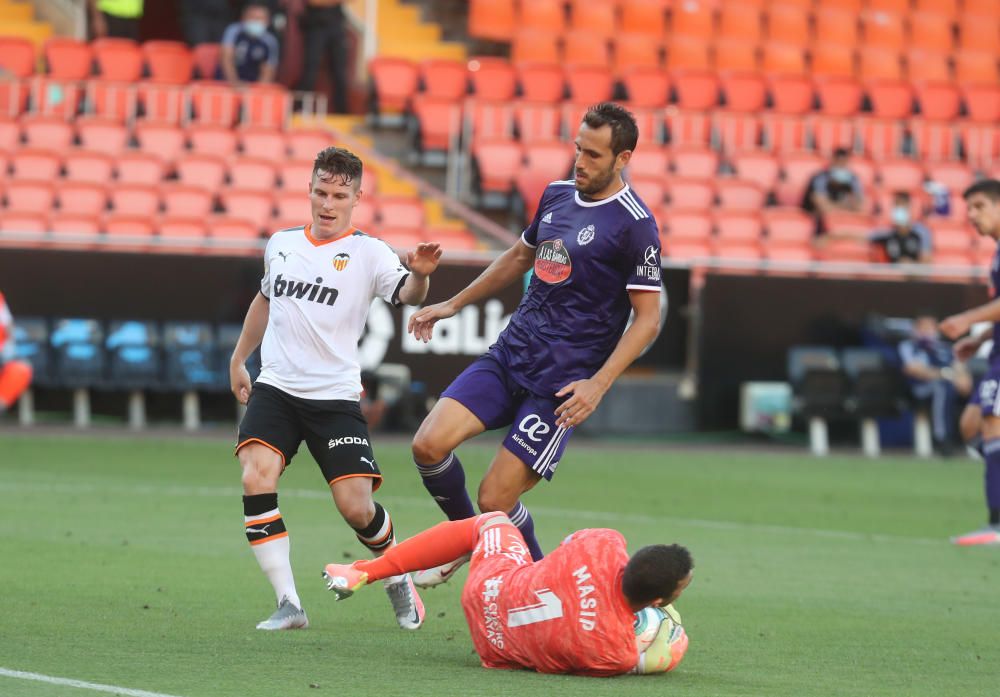 Las imágenes del Valencia CF - Valladolid