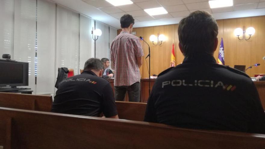 Condenado a dos años y nueve meses por tres robos en Palma