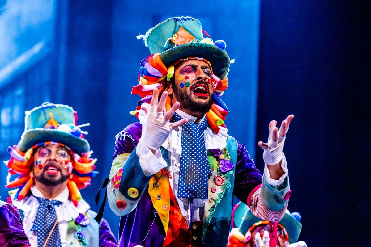 Comparsa Los Trapos. Primera semifinal COAC Málaga 2026