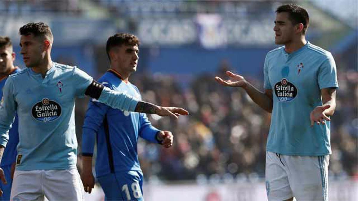 Maxi Gómez recibió dos amarillas en un segundo y fue expulsado