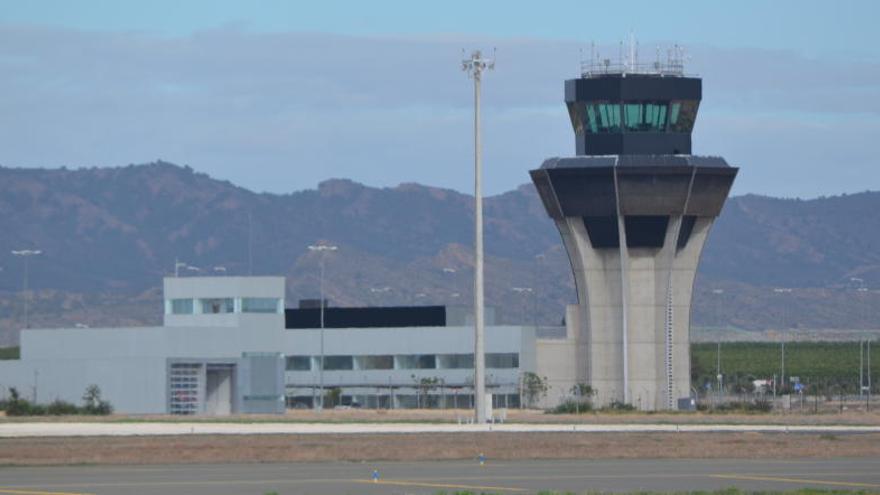 Imagen del aeropuerto de Corvera, cerrado desde que se terminó