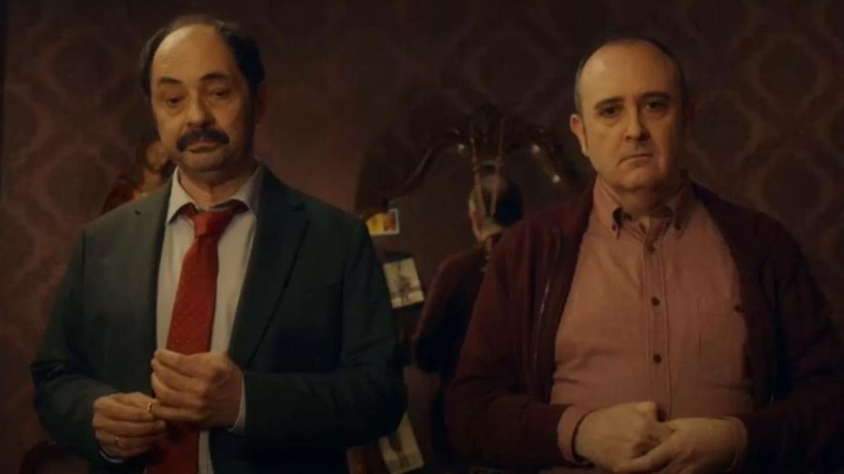 Jordi Sánchez i Carlos Areces en una imatge de la pel·lícula &quot;Alimañas&quot;