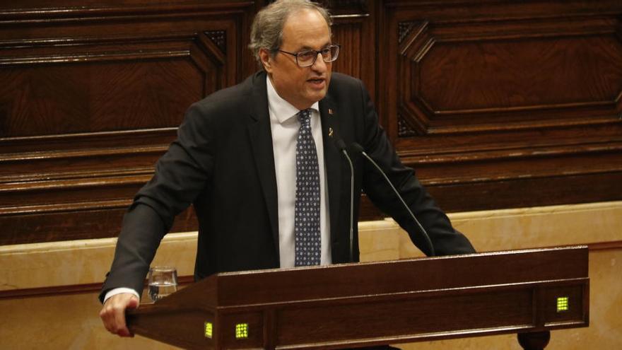 Torra troba «intolerable» que es vulgui criminalitzar l&#039;independentisme