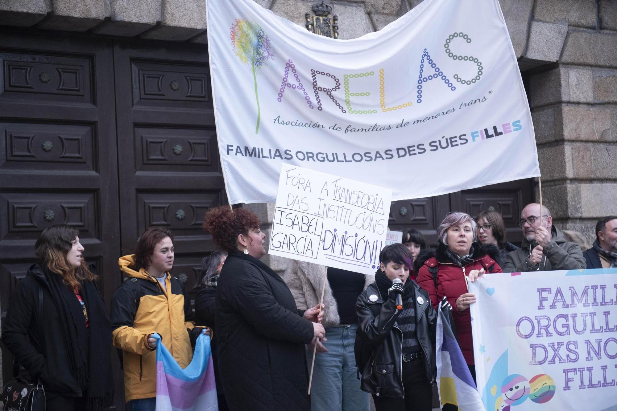 Concentración de Arelas en A Coruña