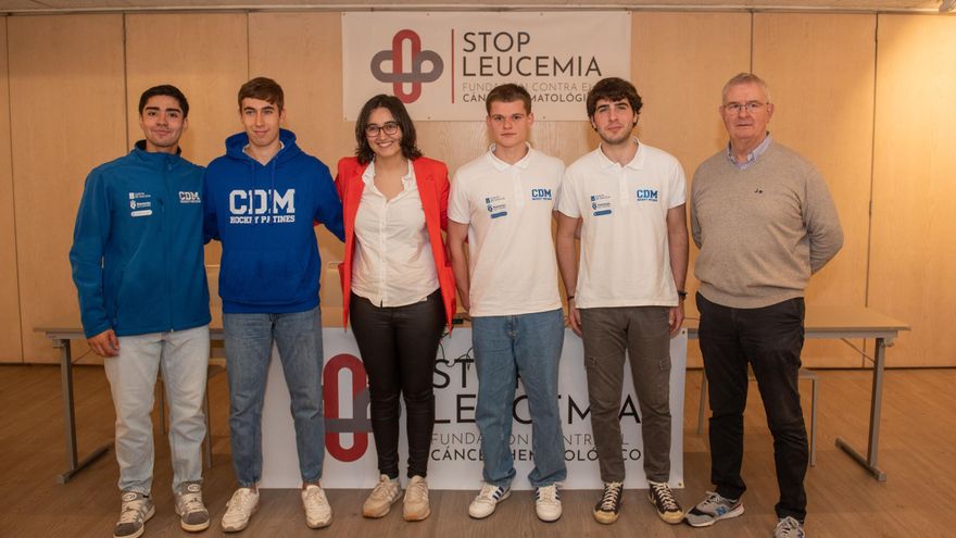 El Compañía de María se calza los patines contra la leucemia