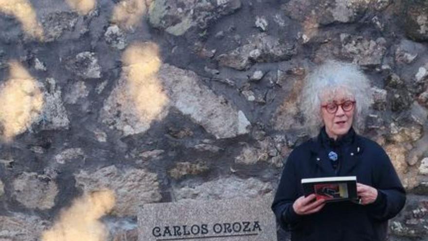 El homenaje ayer. |  E.Oroza