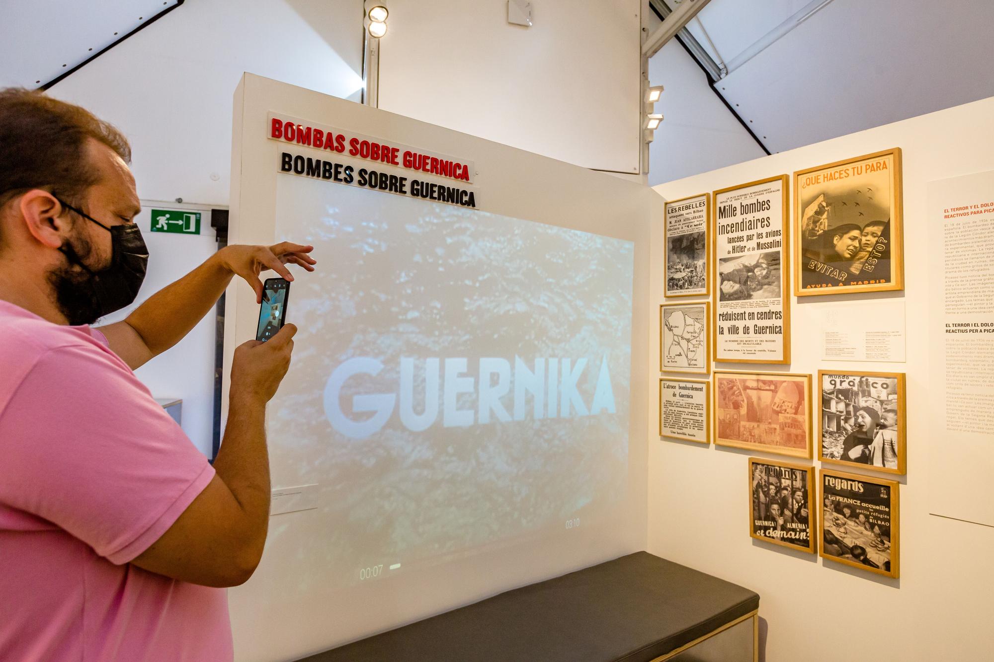 Exposición sobre el Guernica en Benidorm